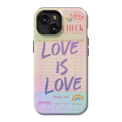 Love is Love | Guest Check Pride Case