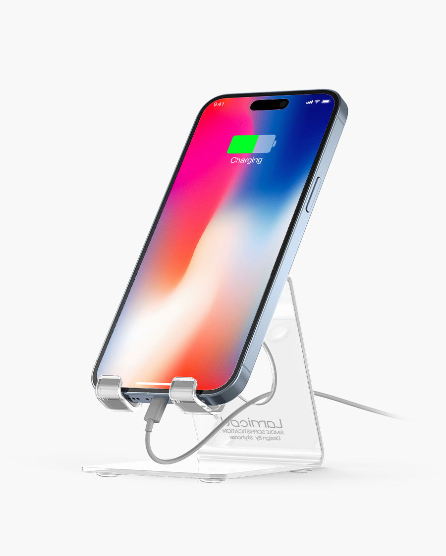 Cell Phone Stand, Phone Dock: Cradle, Holder, Stand for Office Desk