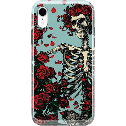 Forever Grateful | Grateful Dead Skeleton Floral Case