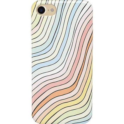 Ride The Wave | Pastel Rainbow Lined Case