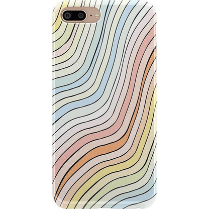 Ride The Wave | Pastel Rainbow Lined Case