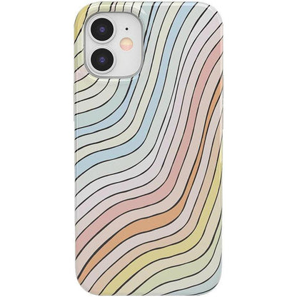 Ride The Wave | Pastel Rainbow Lined Case