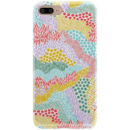 Color Me Happy | Pattern Colorblock Case