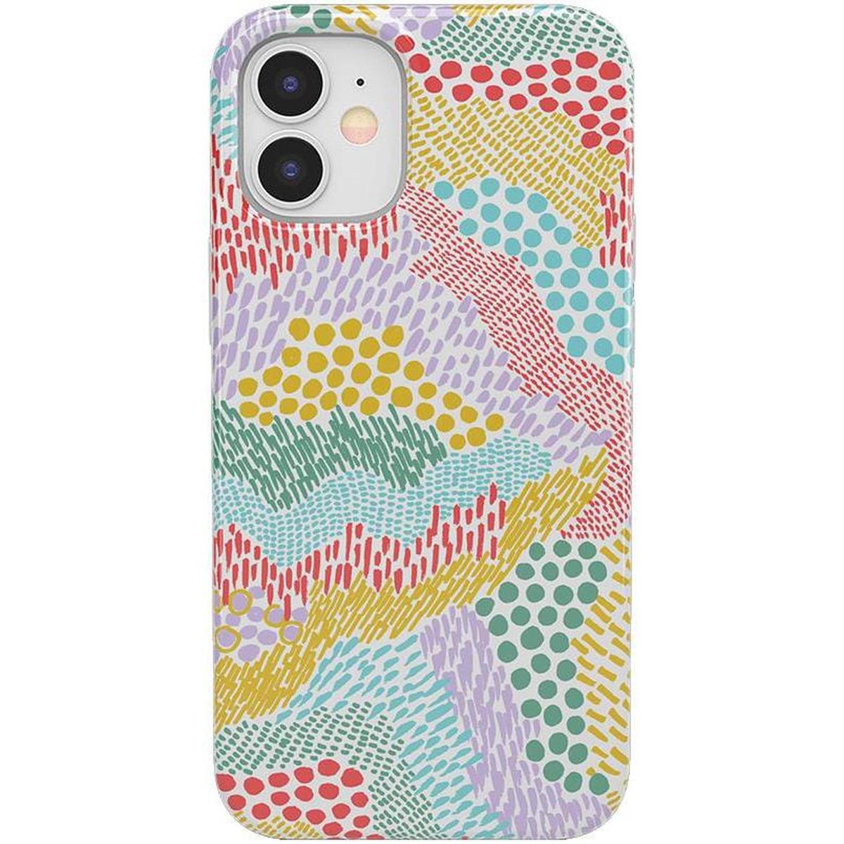 Color Me Happy | Pattern Colorblock Case