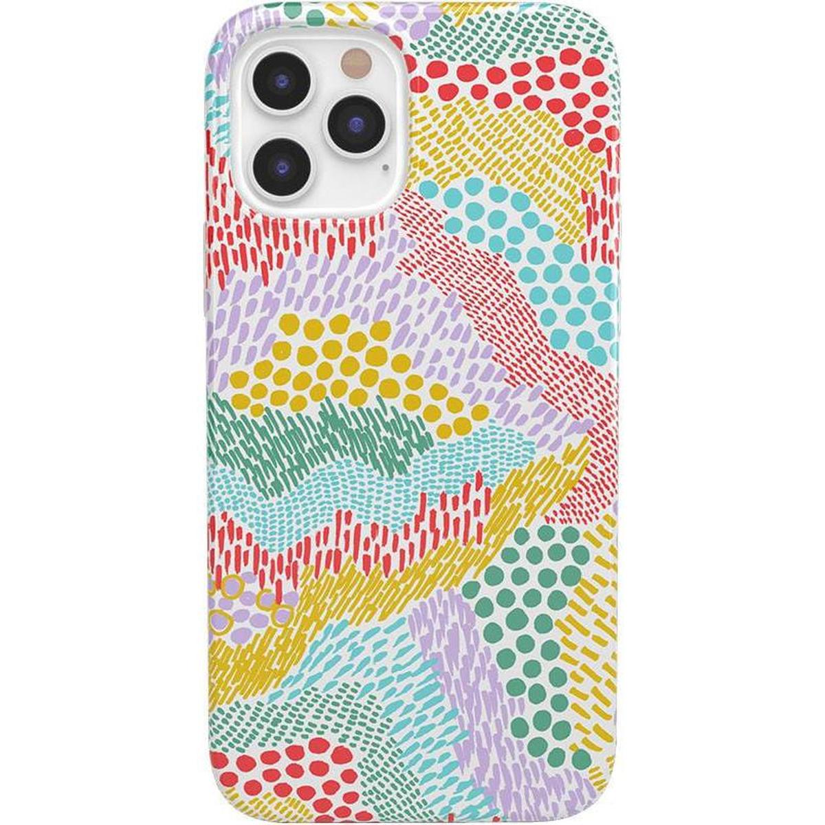 Color Me Happy | Pattern Colorblock Case