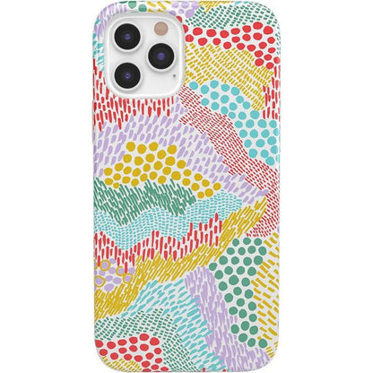 Color Me Happy | Pattern Colorblock Case