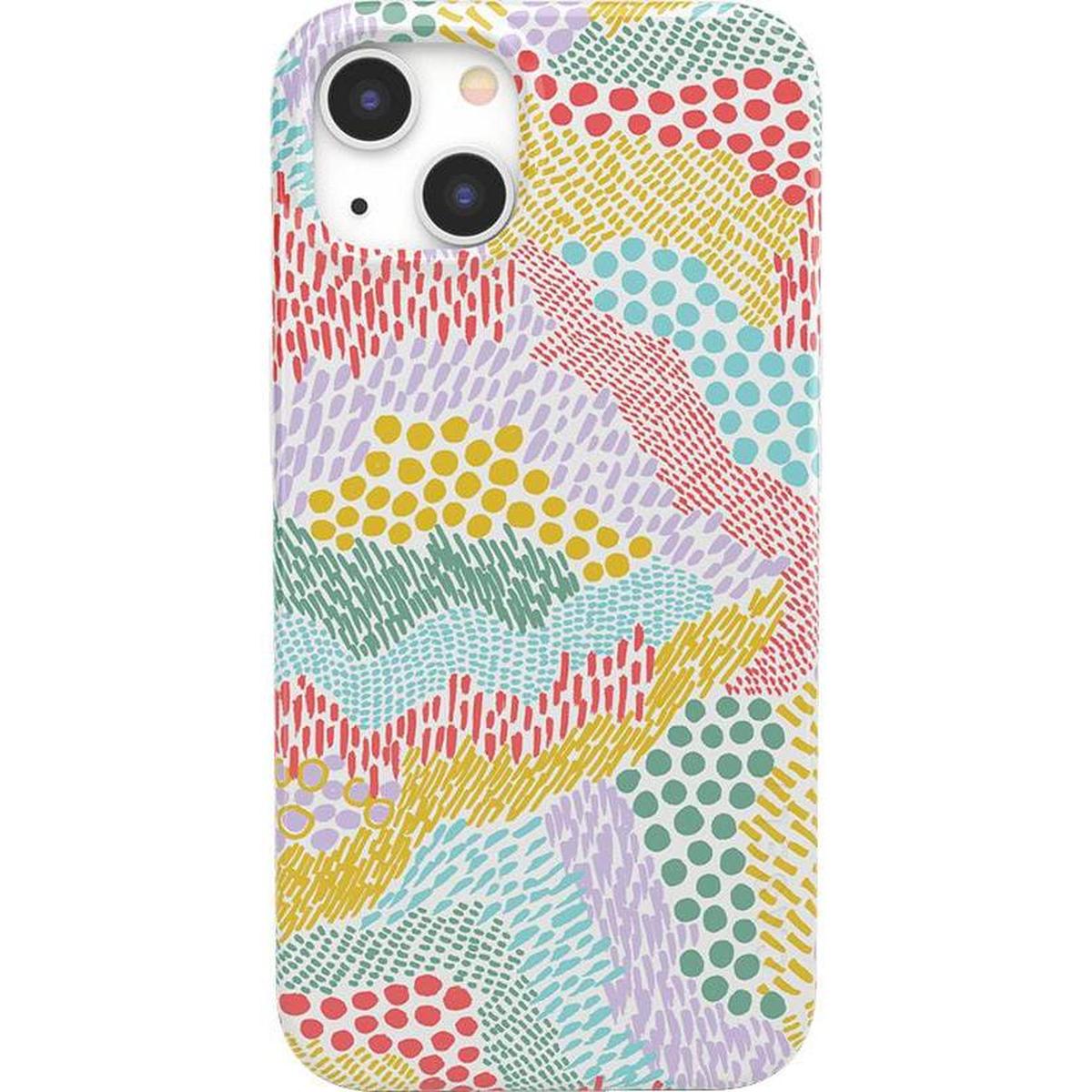 Color Me Happy | Pattern Colorblock Case