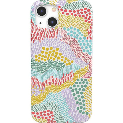 Color Me Happy | Pattern Colorblock Case