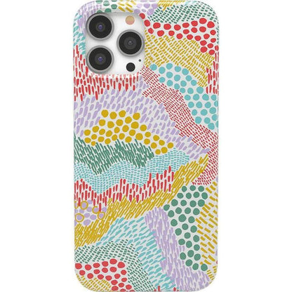 Color Me Happy | Pattern Colorblock Case