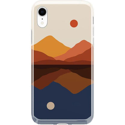 Opposites Attract | Day & Night Colorblock Mountains Case