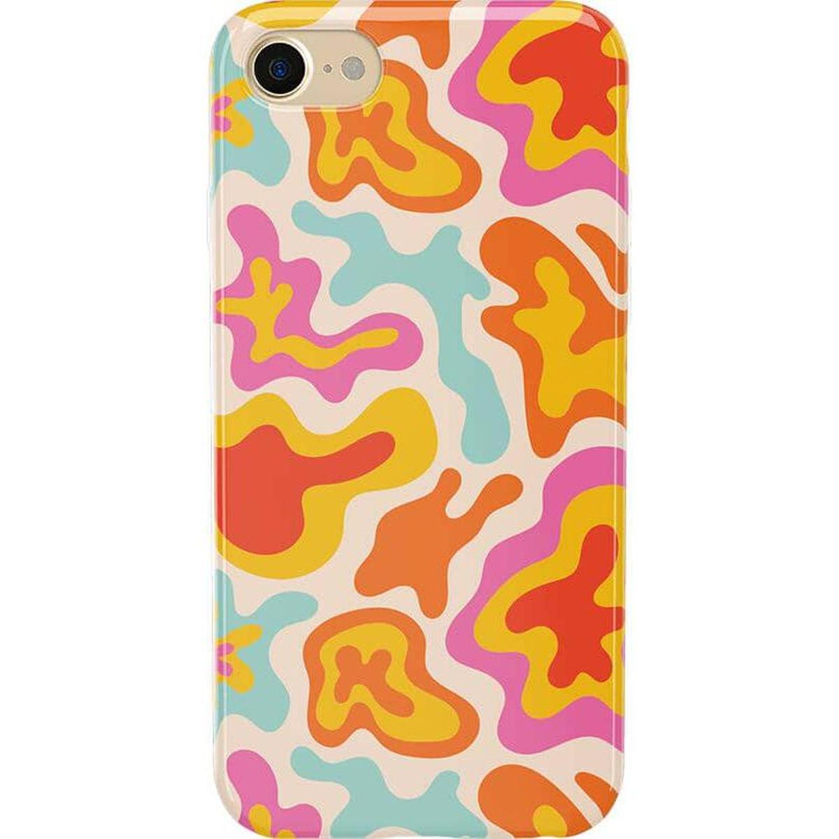 Tropical Color Splash | Abstract Retro Case