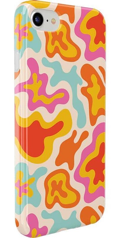 Tropical Color Splash | Abstract Retro Case