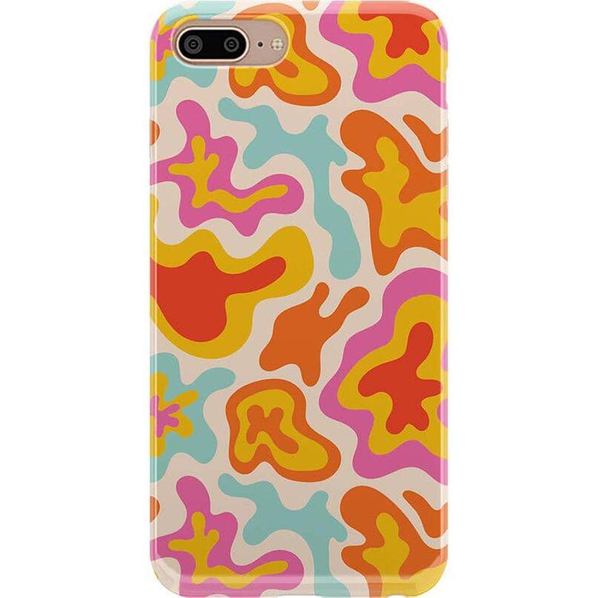 Tropical Color Splash | Abstract Retro Case