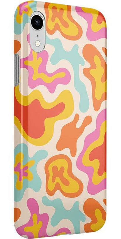Tropical Color Splash | Abstract Retro Case