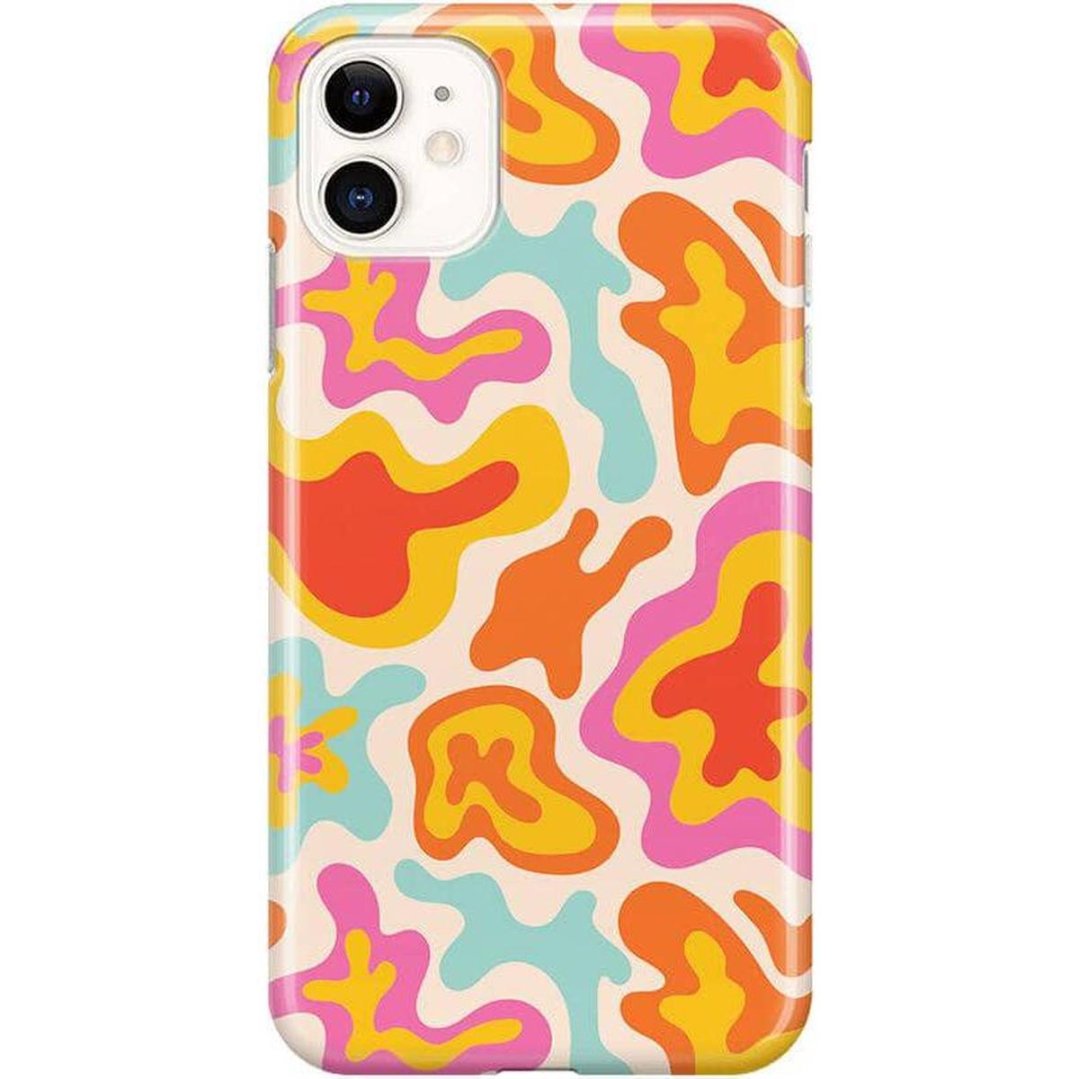 Tropical Color Splash | Abstract Retro Case