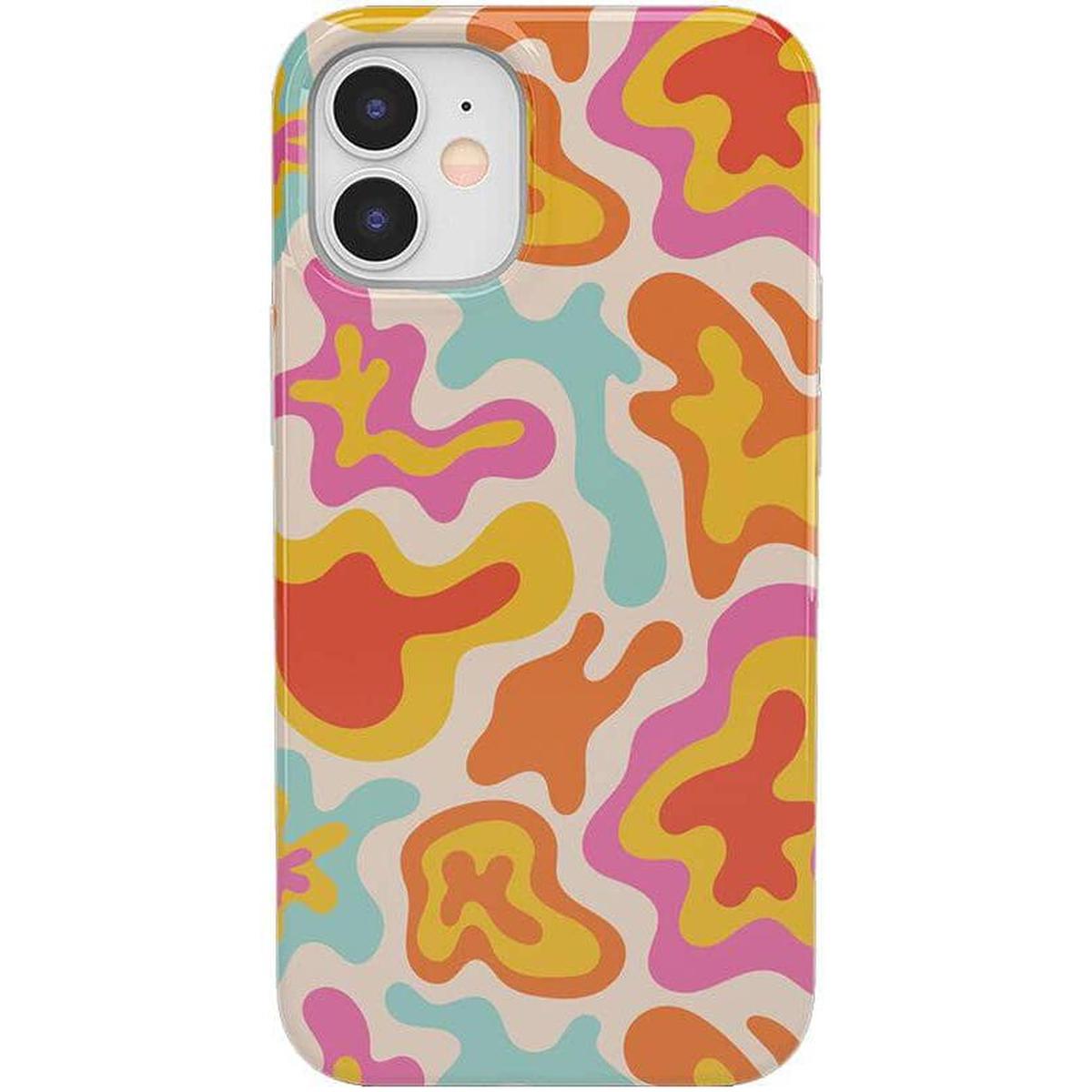 Tropical Color Splash | Abstract Retro Case