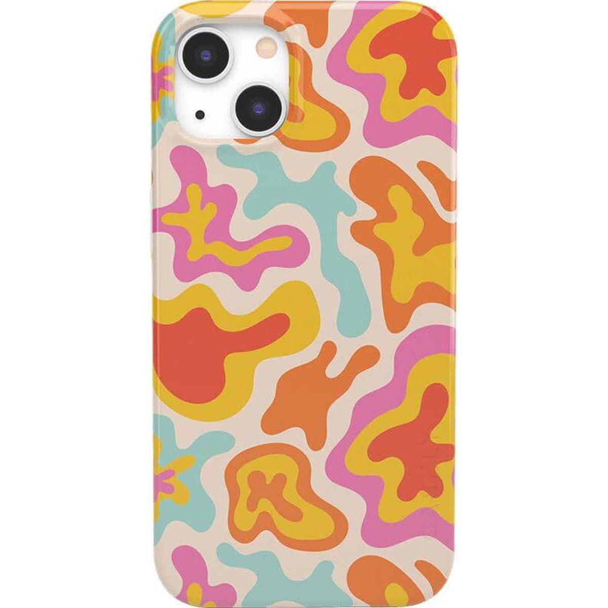 Tropical Color Splash | Abstract Retro Case
