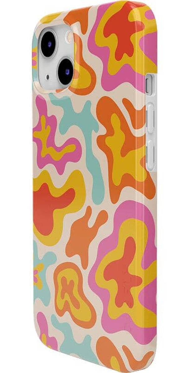 Tropical Color Splash | Abstract Retro Case