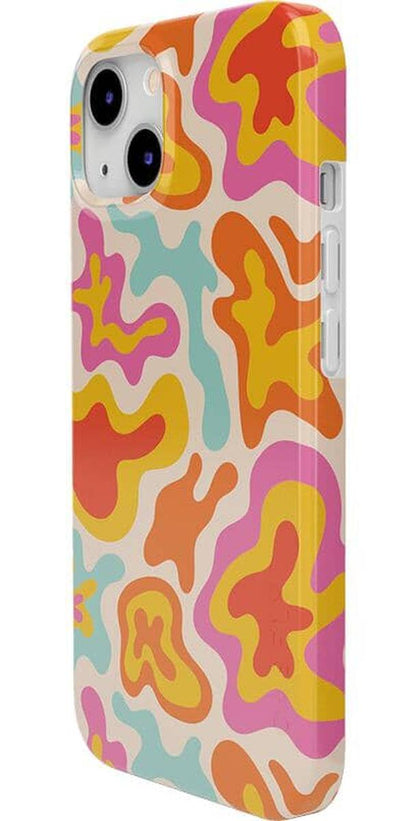 Tropical Color Splash | Abstract Retro Case