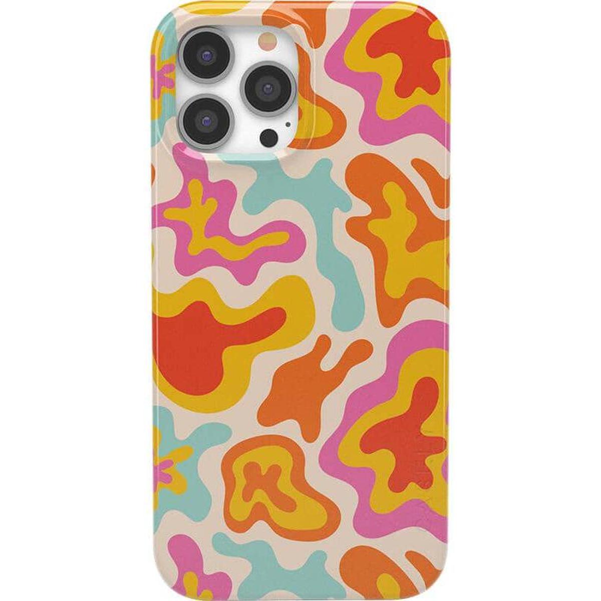 Tropical Color Splash | Abstract Retro Case