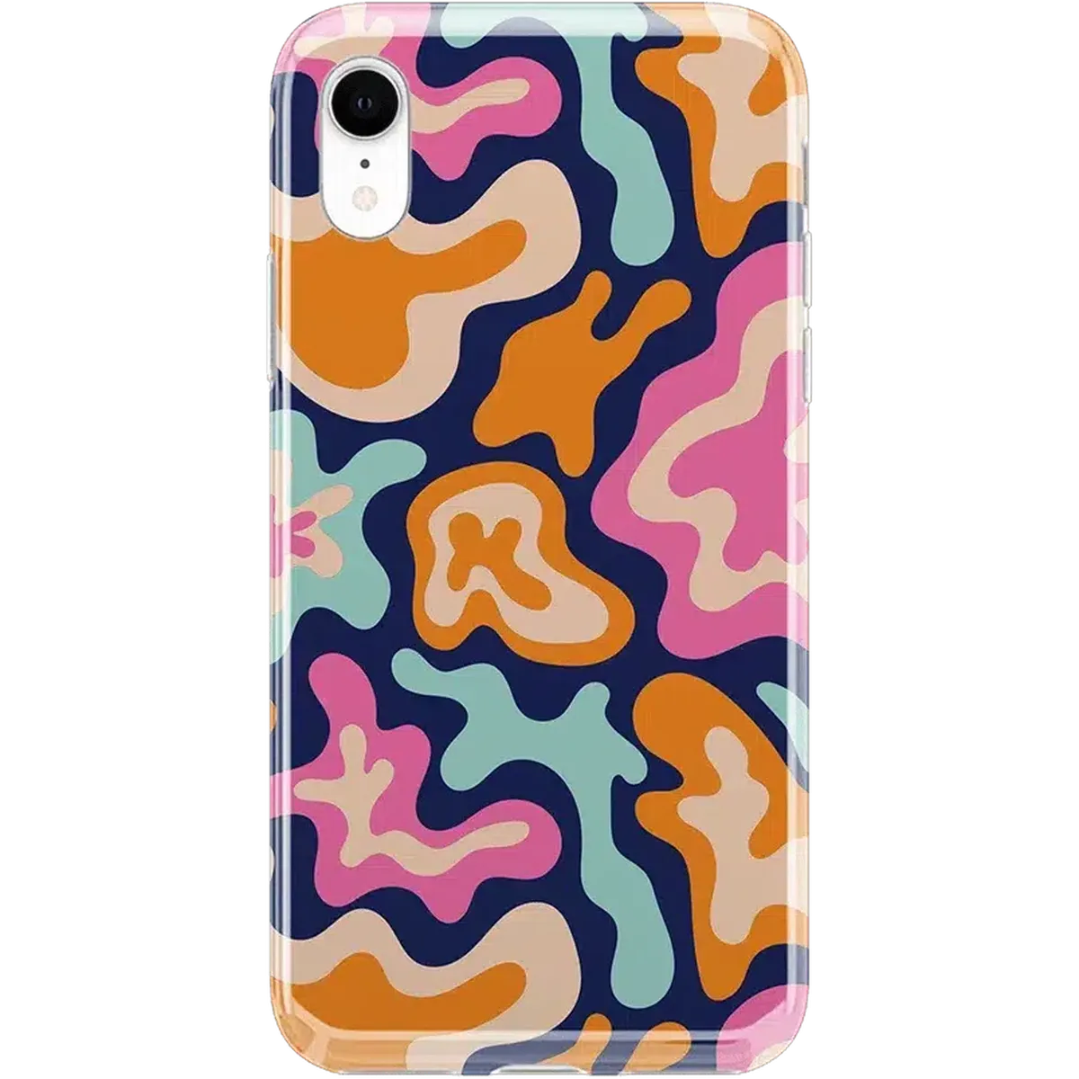 Midnight Color Splash | Abstract Retro Case