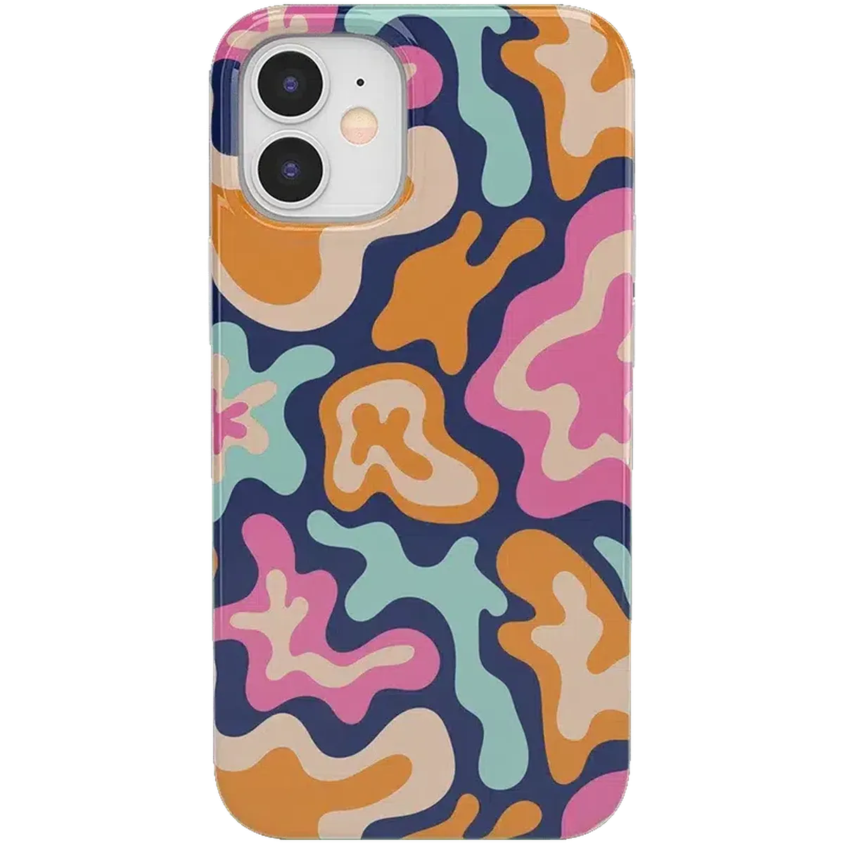Midnight Color Splash | Abstract Retro Case