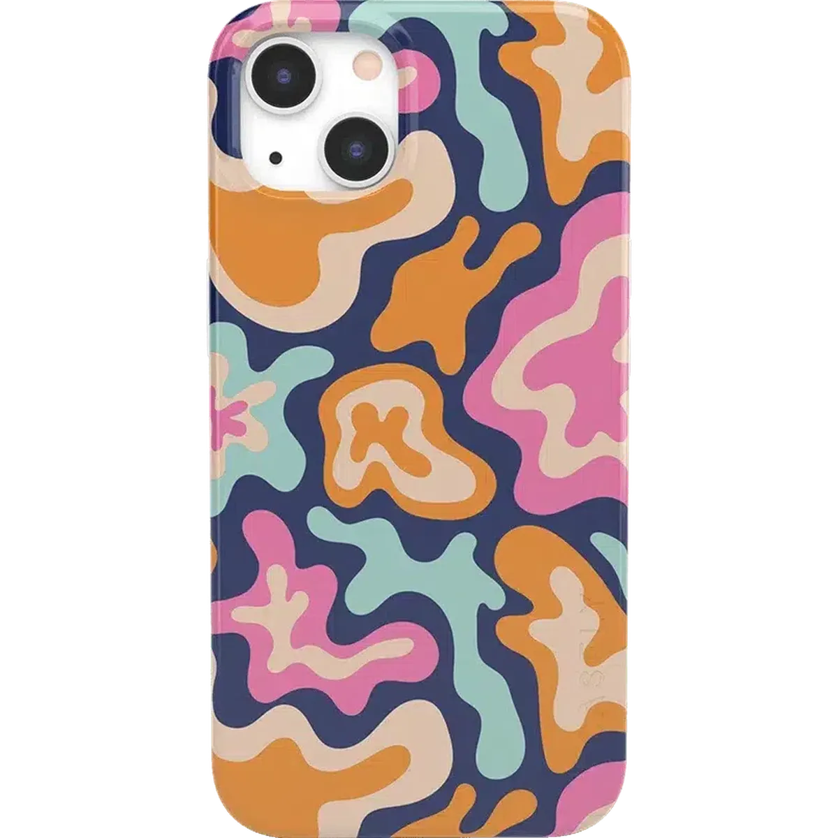 Midnight Color Splash | Abstract Retro Case