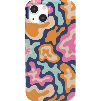 Midnight Color Splash | Abstract Retro Case