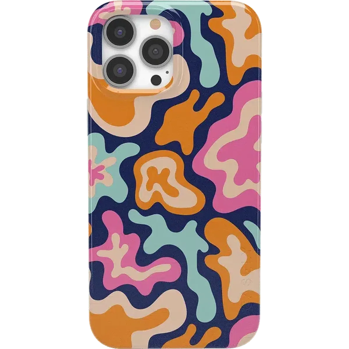 Midnight Color Splash | Abstract Retro Case
