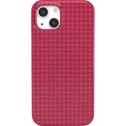 Best Dressed | Red Houndstooth Case