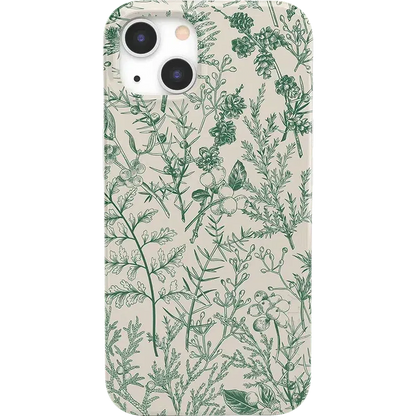 Sage Garden | Green Floral Case