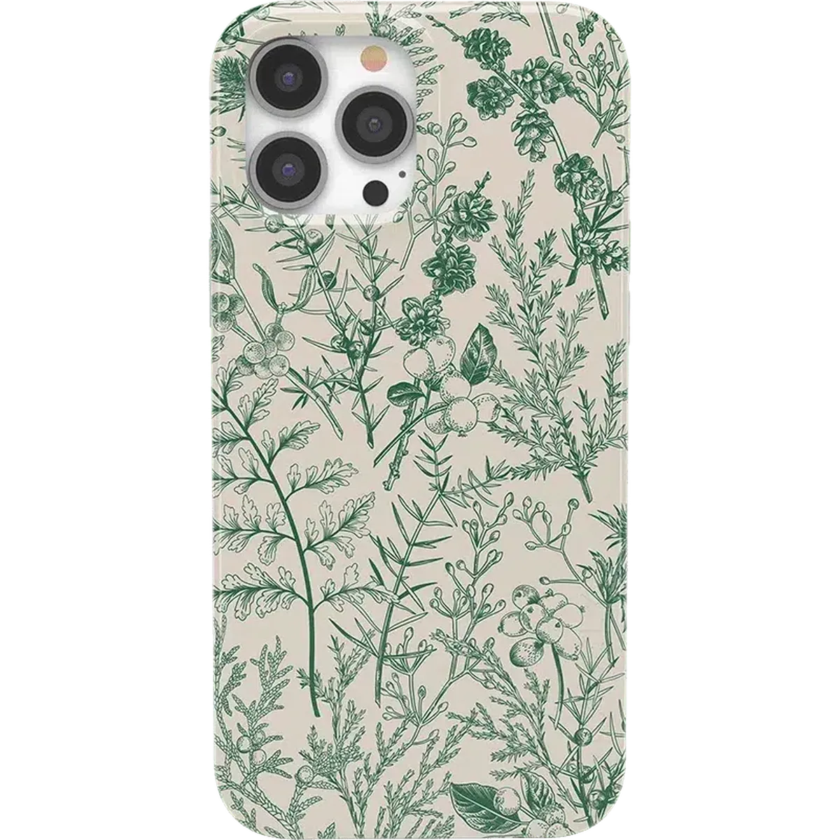 Sage Garden | Green Floral Case