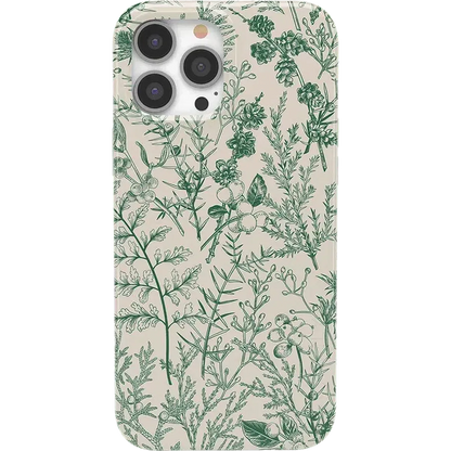 Sage Garden | Green Floral Case