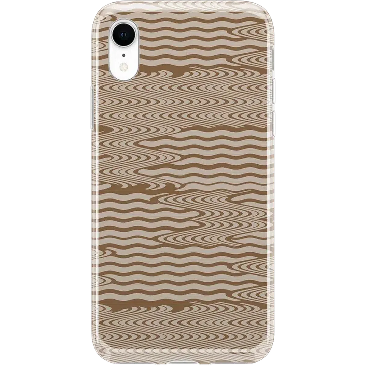 Mocha Ripple | Brown Waves Case