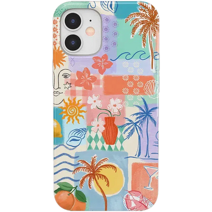 Tropical Heat | Beachy Collage Case