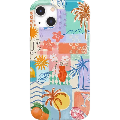 Tropical Heat | Beachy Collage Case
