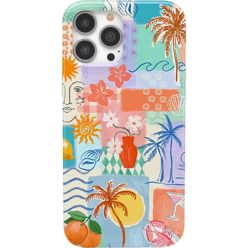 Tropical Heat | Beachy Collage Case