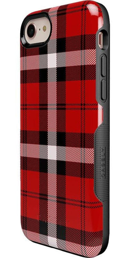 As if! | Red Plaid Case