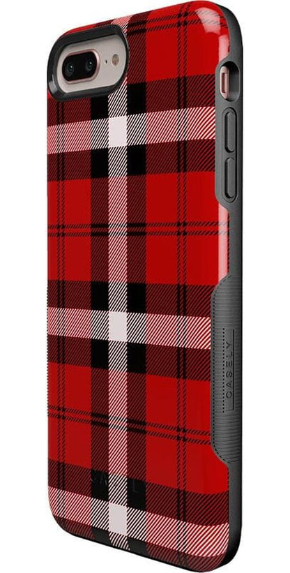 As if! | Red Plaid Case
