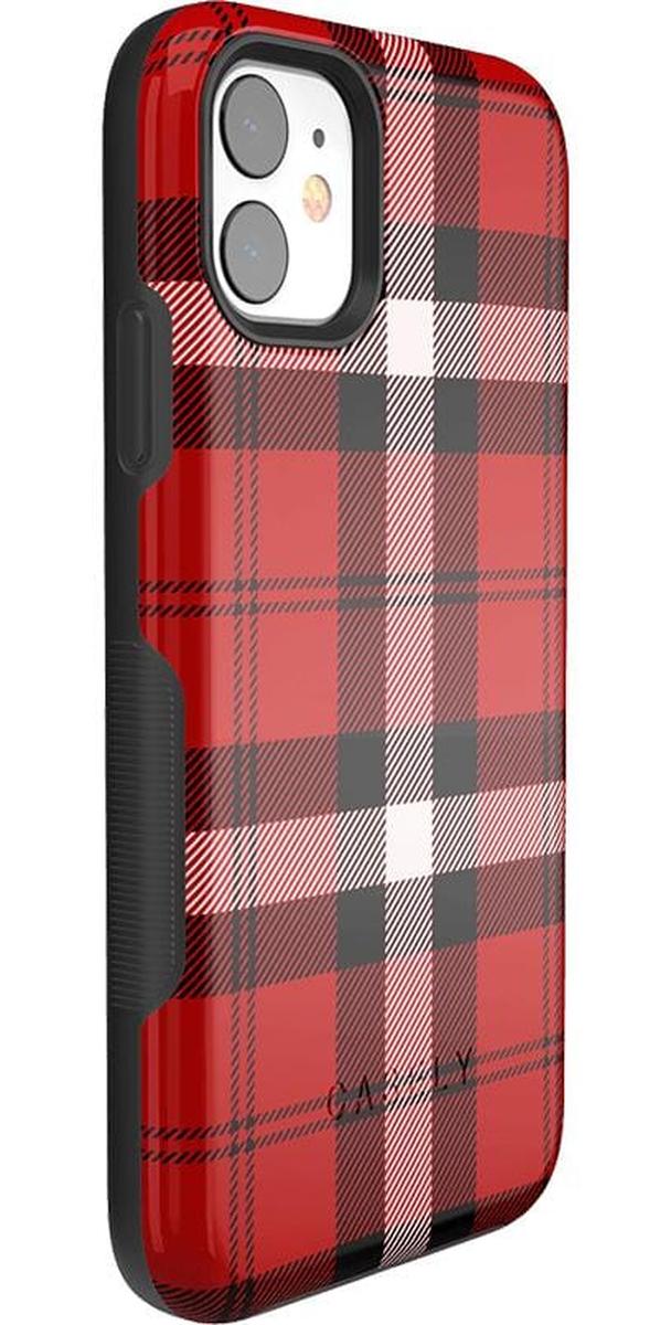 As if! | Red Plaid Case
