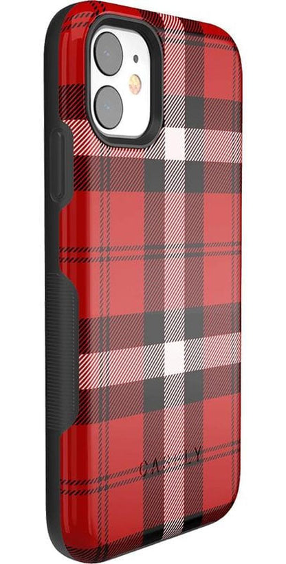 As if! | Red Plaid Case