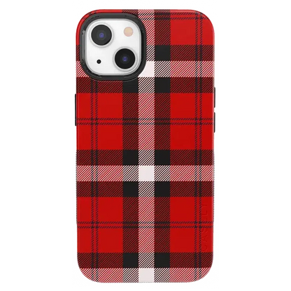 As if! | Red Plaid Case