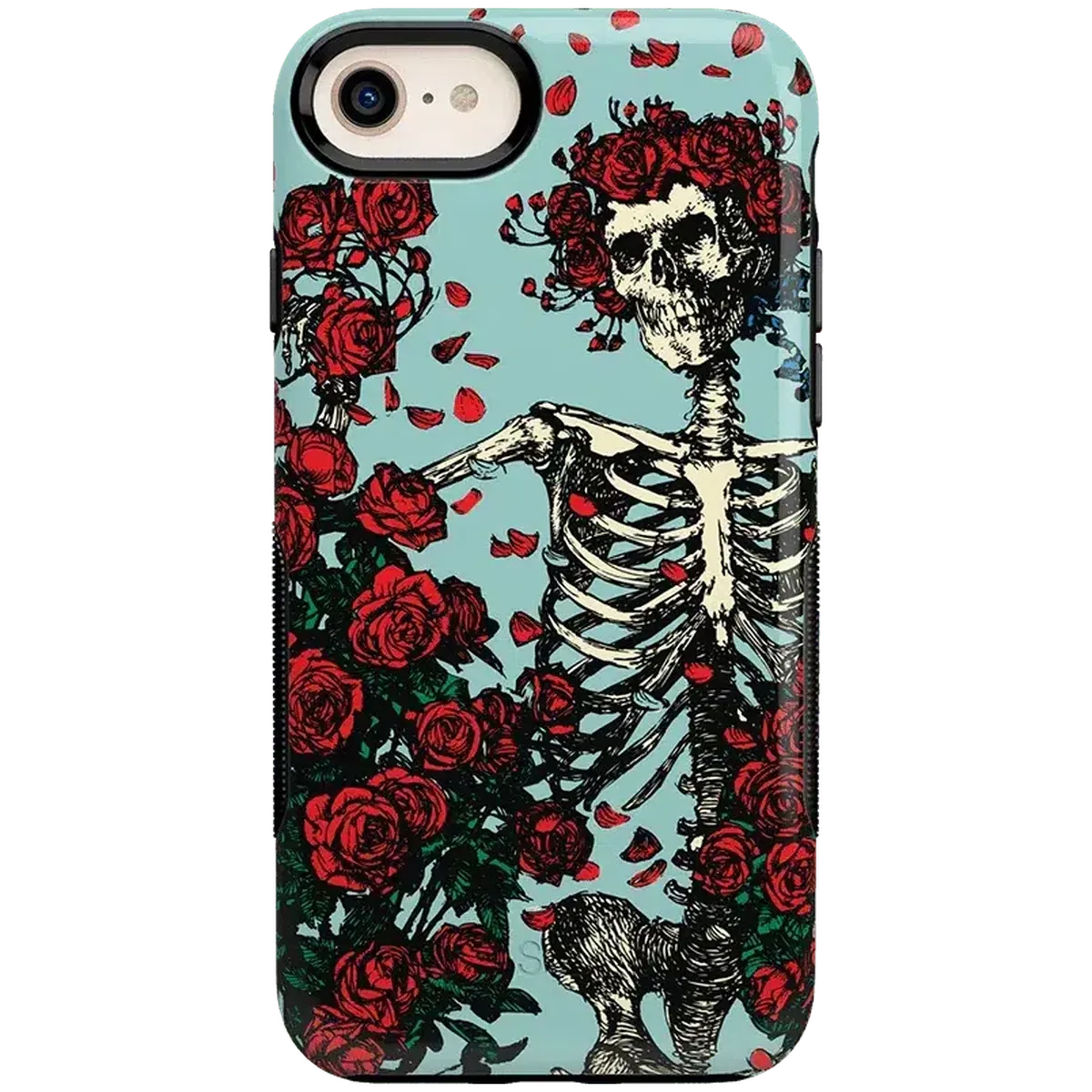 Forever Grateful | Grateful Dead Skeleton Floral Case