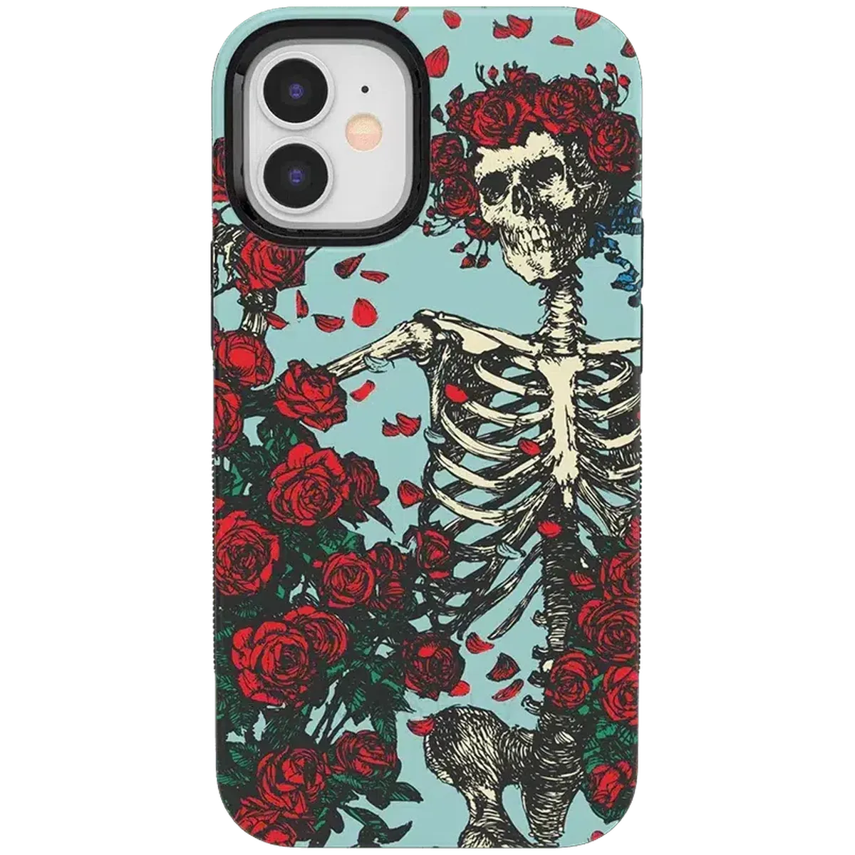 Forever Grateful | Grateful Dead Skeleton Floral Case