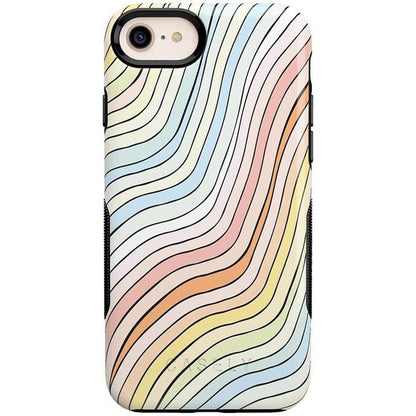 Ride The Wave | Pastel Rainbow Lined Case
