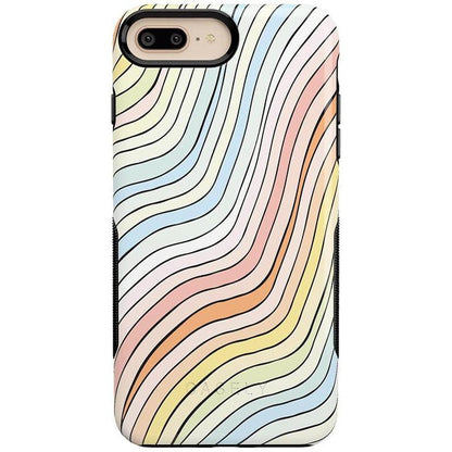 Ride The Wave | Pastel Rainbow Lined Case