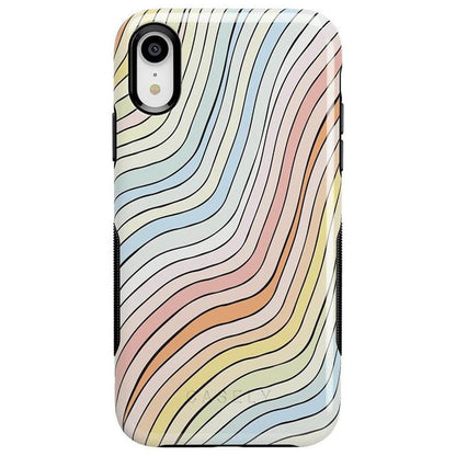 Ride The Wave | Pastel Rainbow Lined Case