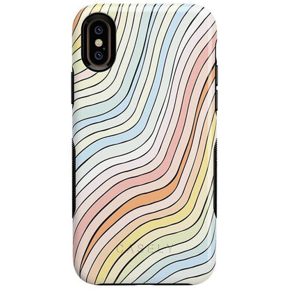 Ride The Wave | Pastel Rainbow Lined Case