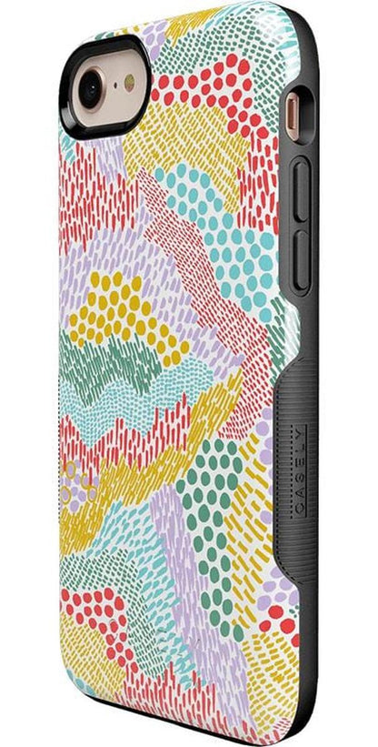 Color Me Happy | Pattern Colorblock Case