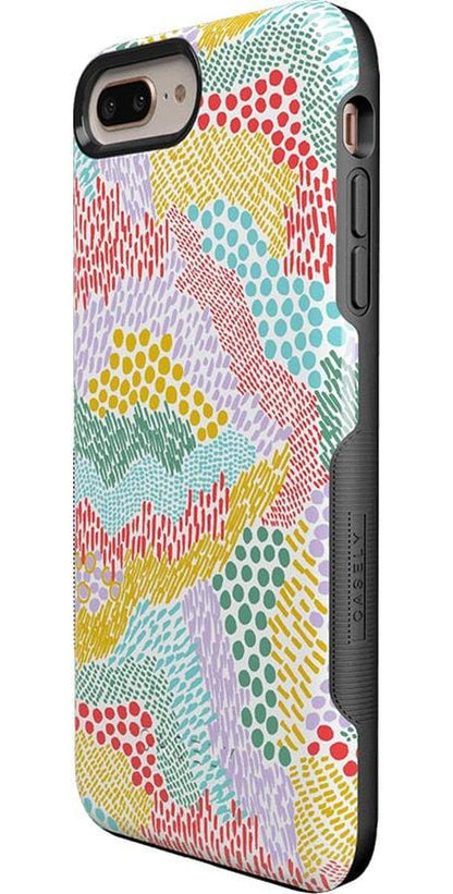 Color Me Happy | Pattern Colorblock Case